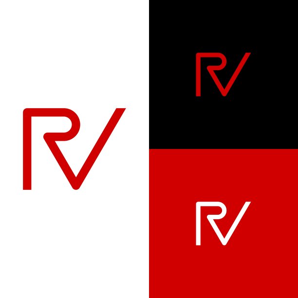 rv字母标志