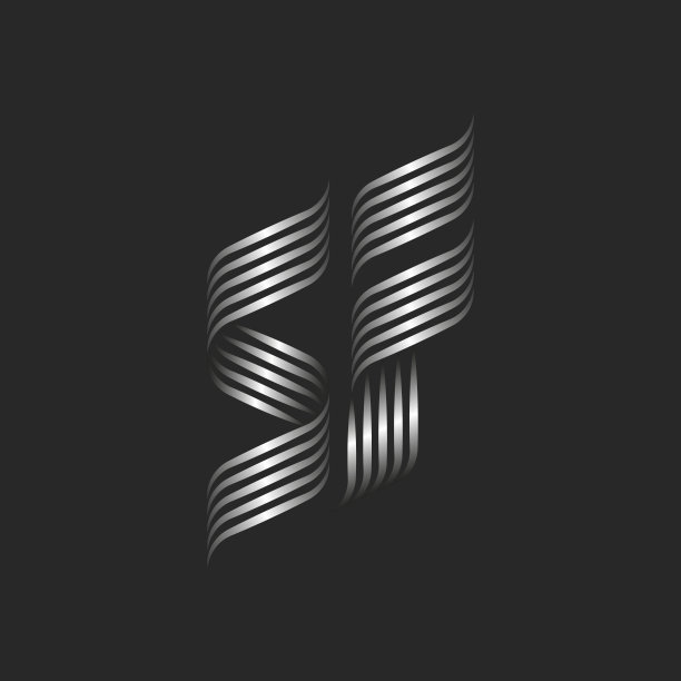 字母s纺织logo