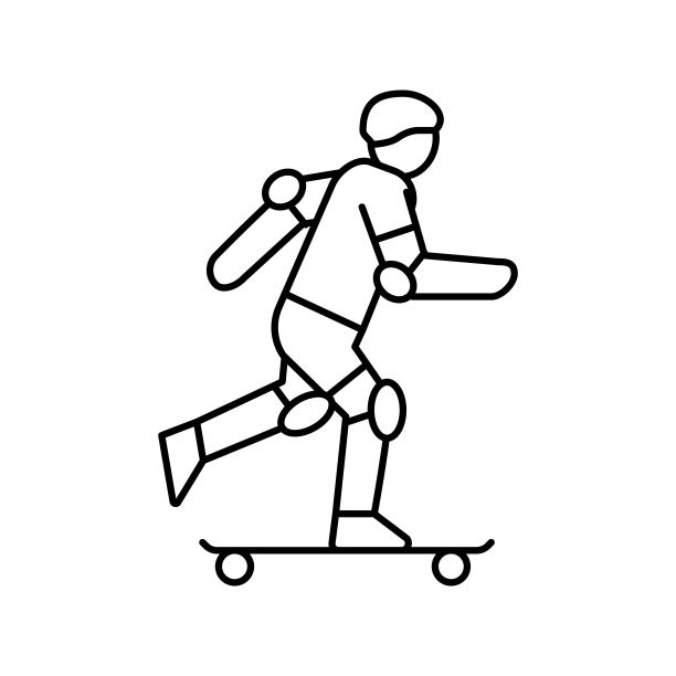 滑板跑酷