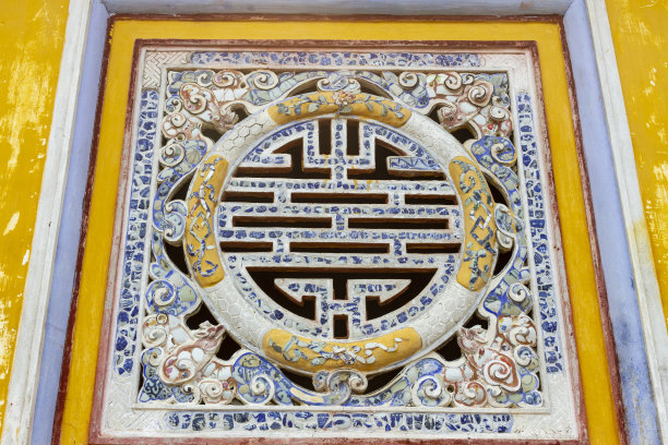 中式雕刻花纹