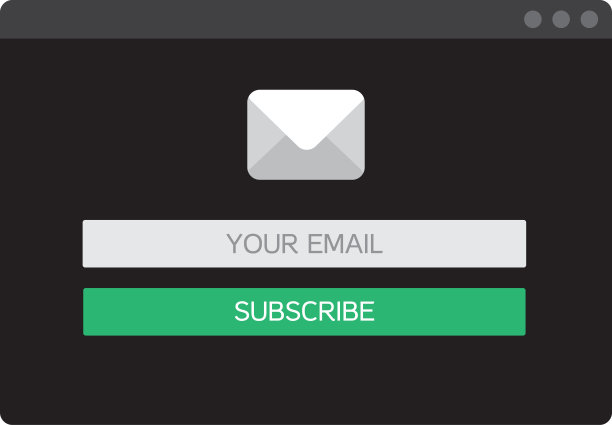 简洁邮件订阅模板