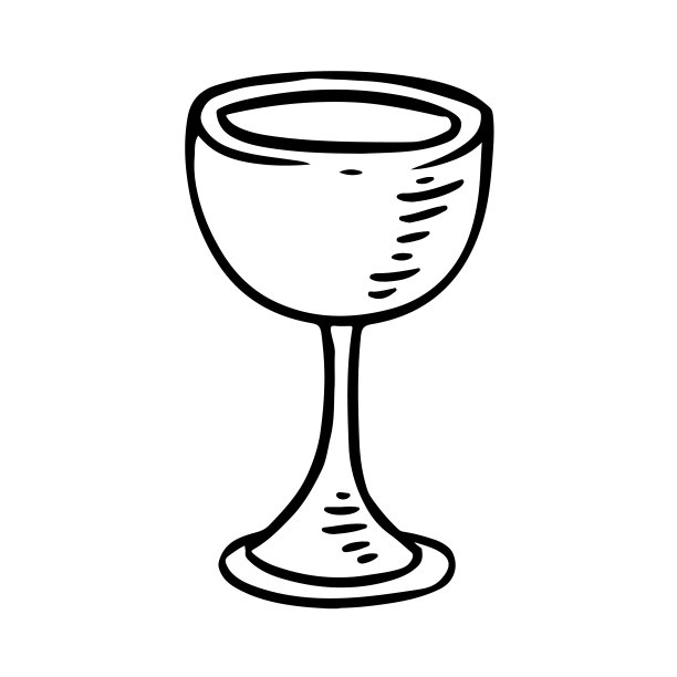 古代酒杯标志