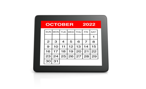 2022年日历黄历