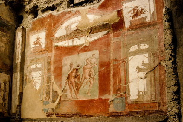 古代生活场景壁画