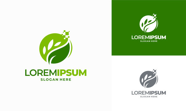 绿色农业科技logo设计