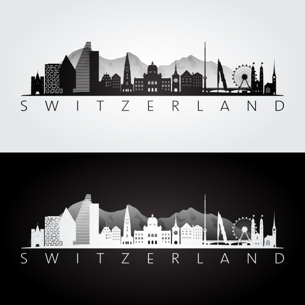 瑞士旅游宣传海报设计