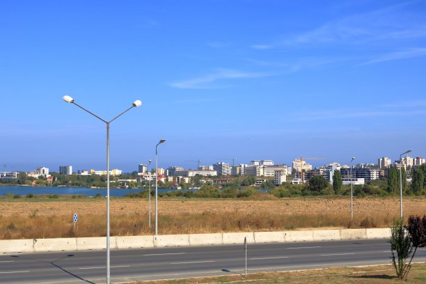 海景湖景地产广告