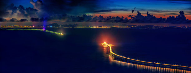港珠澳大桥全景