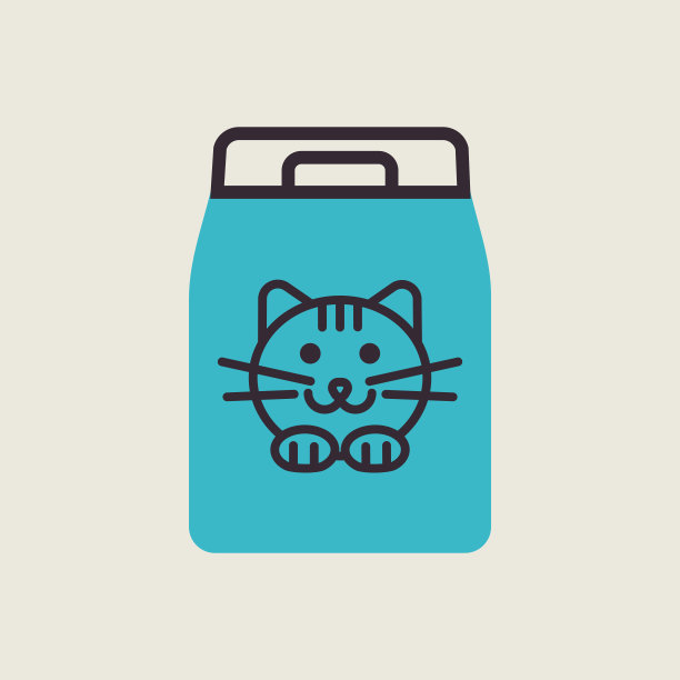 卡通小猫咪零食包装设计包装袋