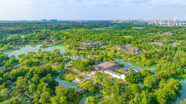 扬州地标城市轮廓