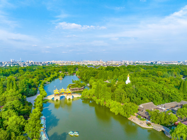 扬州地标城市轮廓