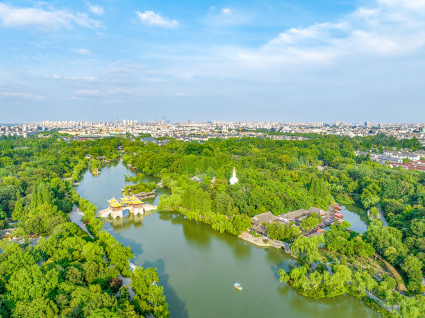 扬州地标城市轮廓