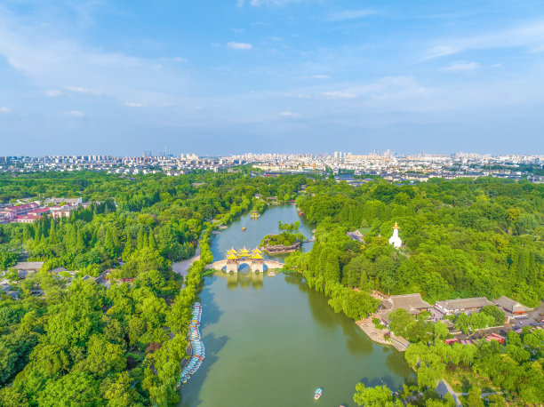 扬州地标城市轮廓