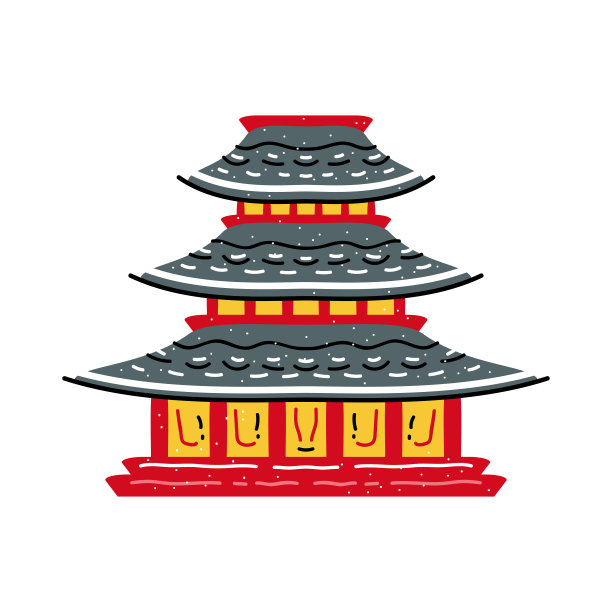 中式地产标志设计logo