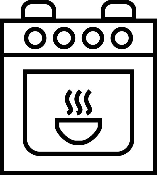 厨房蛋糕店家用电器图标