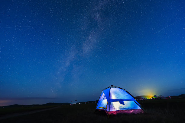 高山星空摄影