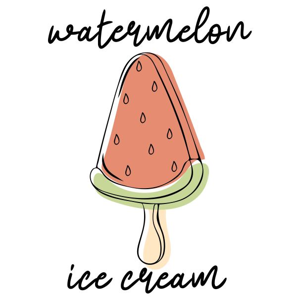简约冰淇淋美味水果海报