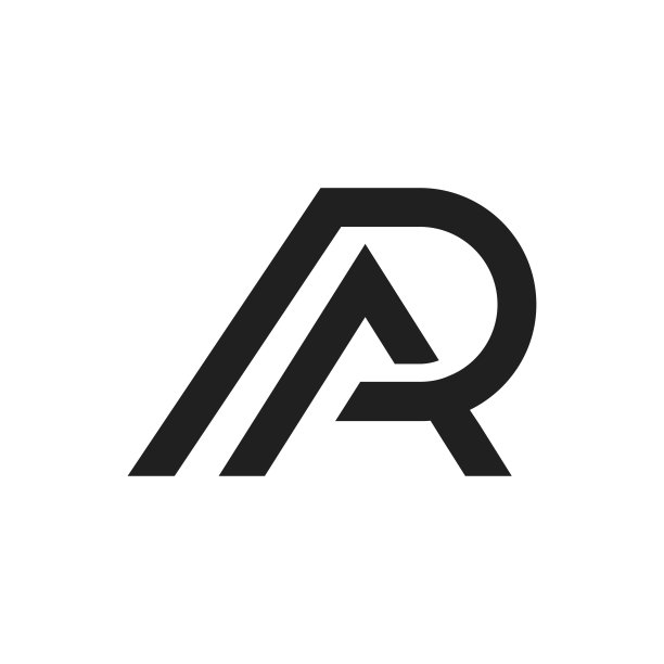 ar字母logo设计