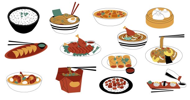 精美传统中式餐馆菜单