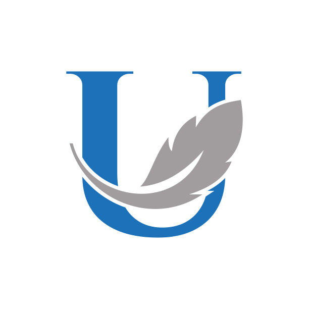 u字母翅膀logo