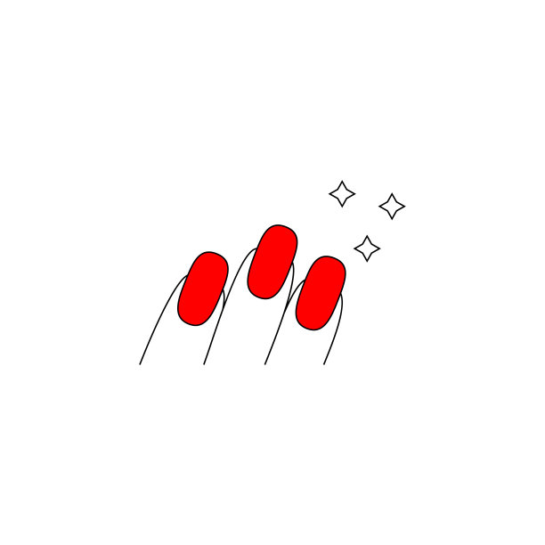 美甲美妆店logo