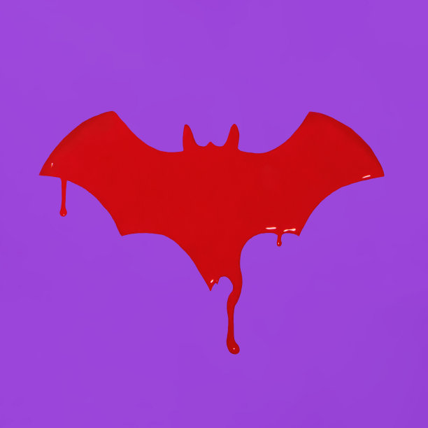 红色蝙蝠标志