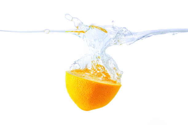 橙子入水