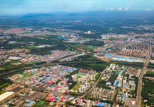 北京cbd俯瞰高清全景大图