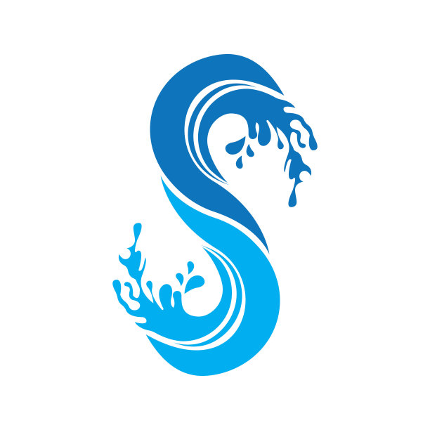 s字母水滴logo设计