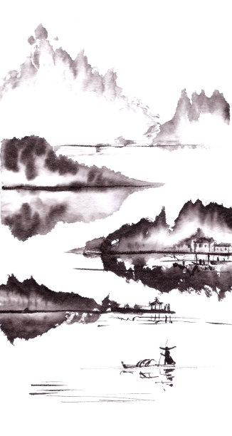 中国古典云朵笔刷
