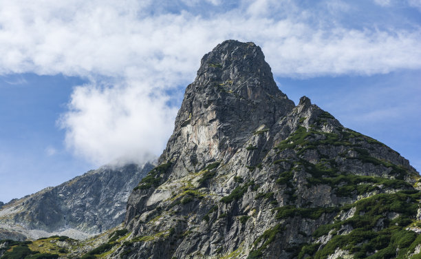 山脊,山,塔特里山脉