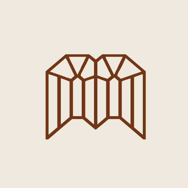 m建筑装饰logo标志
