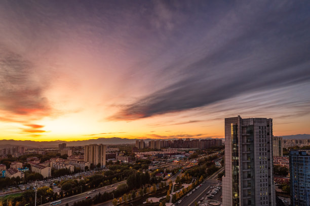 北京cbd俯瞰高清全景大图