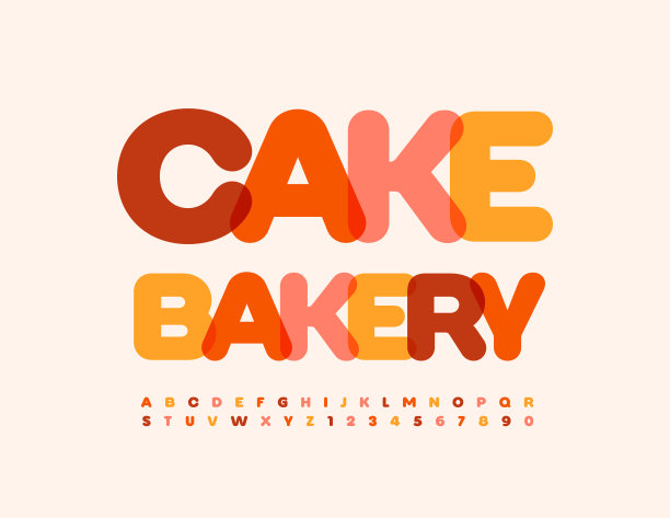 创意烘焙蛋糕海报