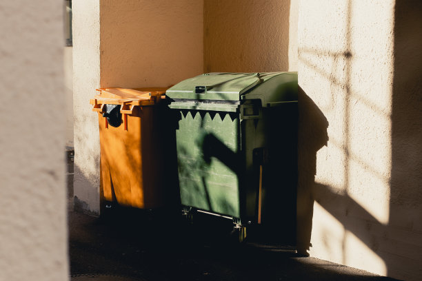 垃圾箱,塑胶,污染