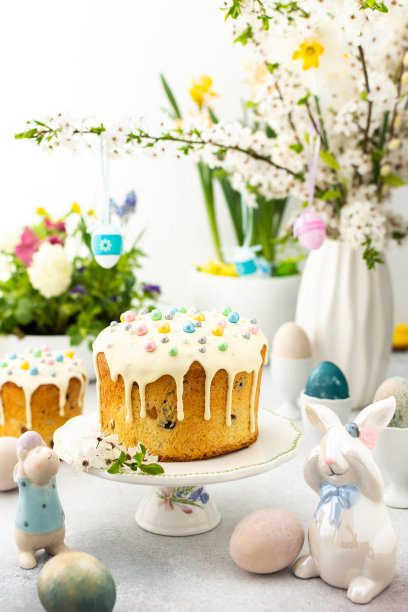 复活节,复活节蛋糕,小兔子