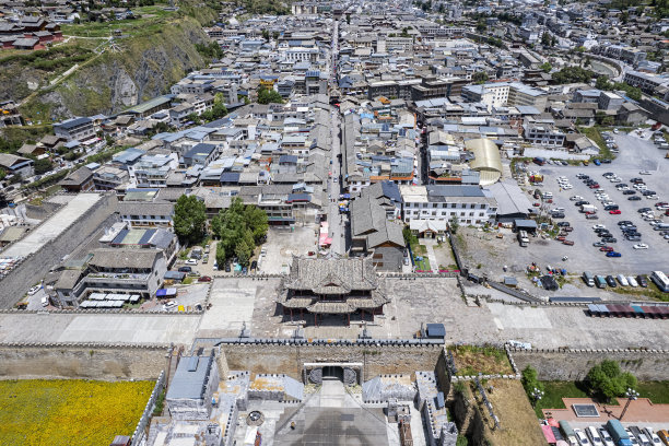 四川古镇街景