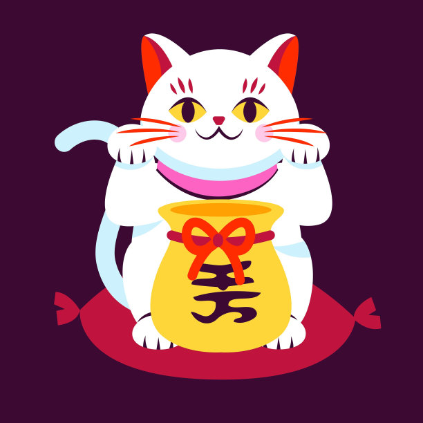 招财猫logo