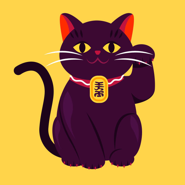 招财猫logo