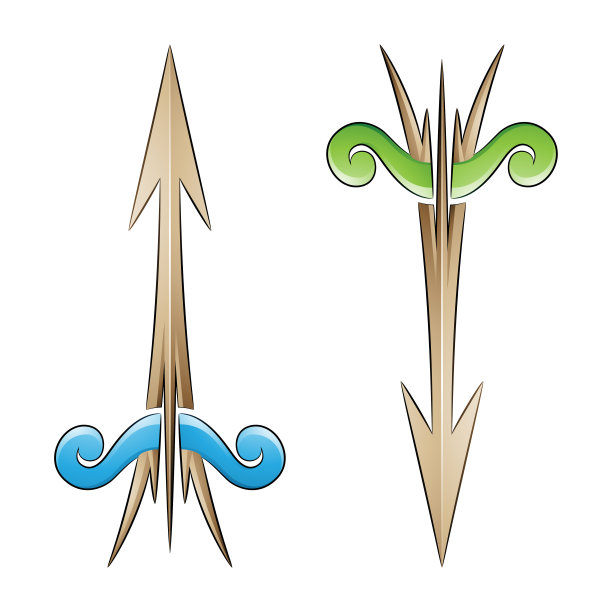 弓箭logo设计
