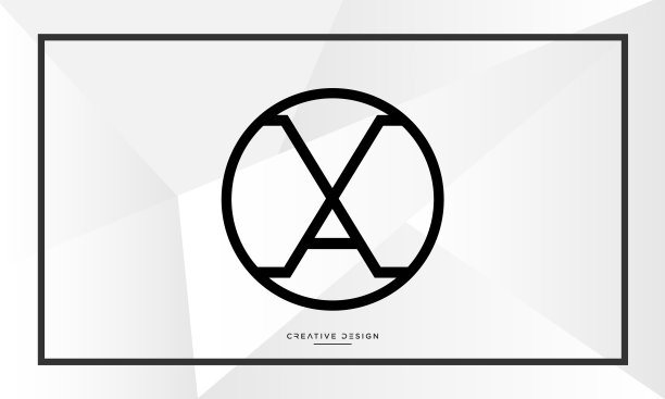 ax字母logo