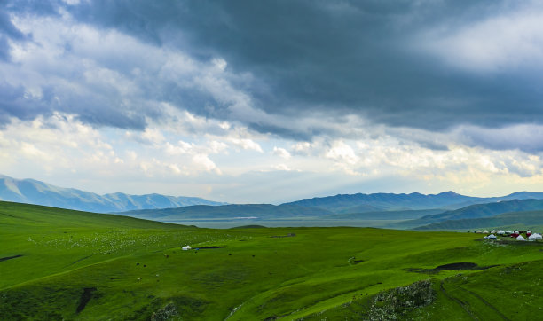 新疆风景速写