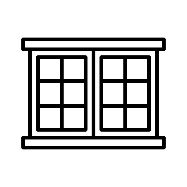 古典门窗标志设计