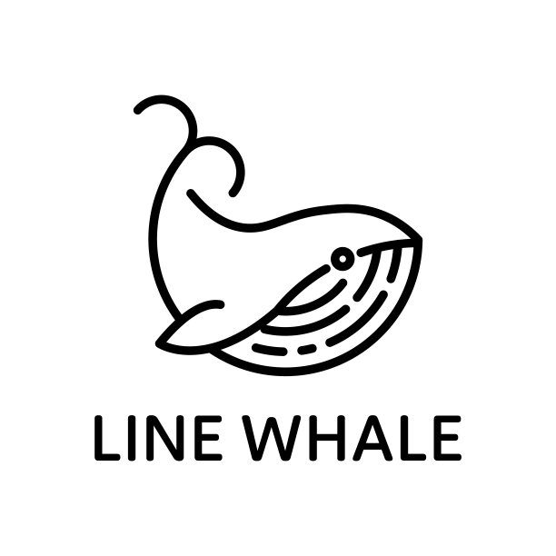 创意鲸logo设计