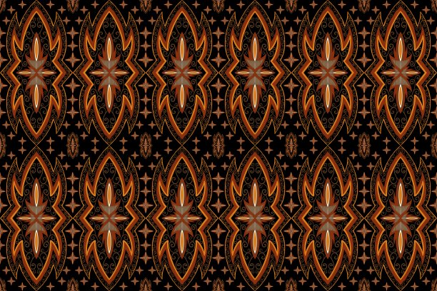 黑色摩洛哥地毯