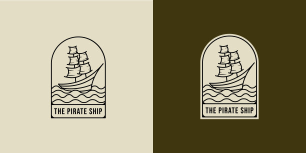 海盗帆船logo