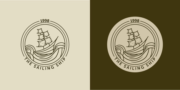 海盗帆船logo