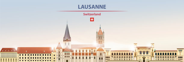 欧洲瑞士旅游海报设计