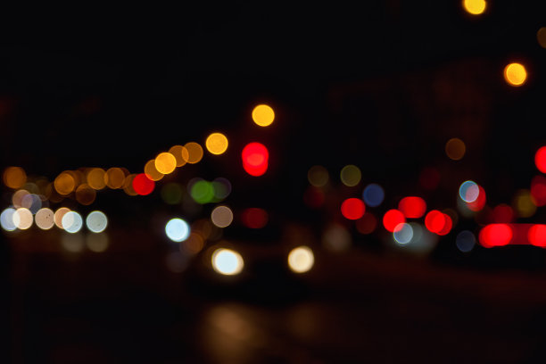 城市夜景图片素材壁纸科技感图片