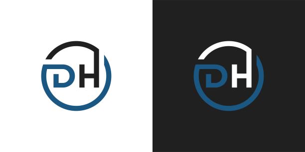 hd字母logo设计